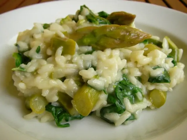 Featured image for “Spargelrisotto mit Blattspinat”